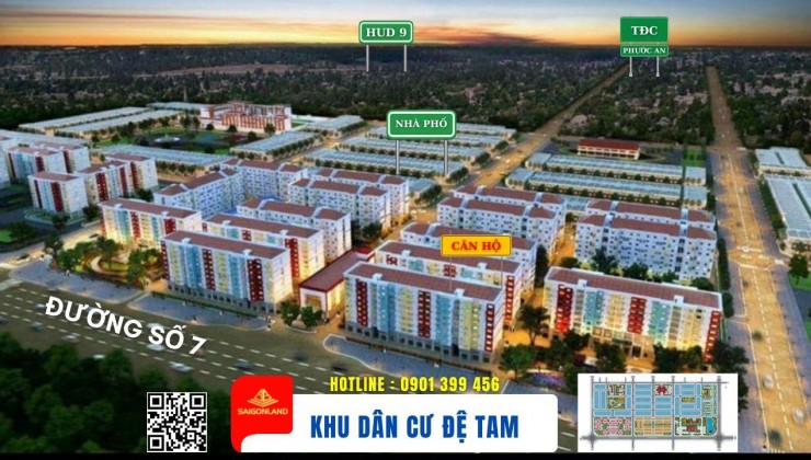 Saigonland Nhơn Trạch - Cần Bán gấp căn nhà 100m2 đường 30m khu dân cư Đệ Tam Nhơn Trạch đã hoàn công